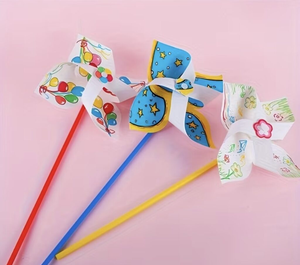 Windräder basteln im Struwwi