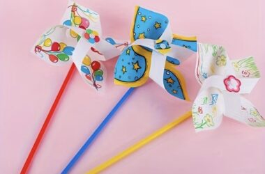 🌈🌬️ Windräder basteln im Struwwi – Wirbelwind & Farbenzauber